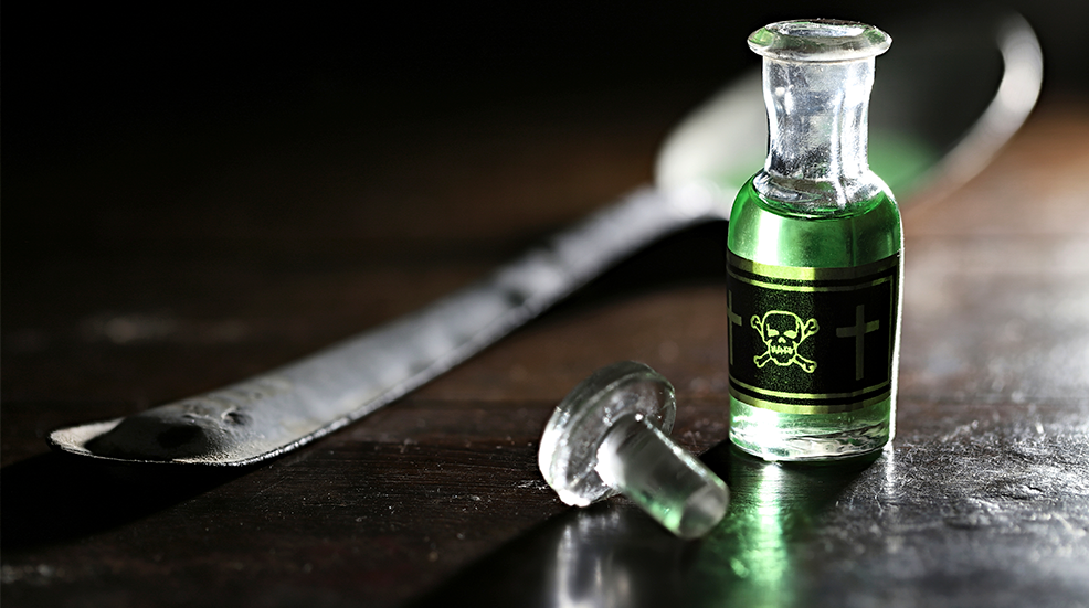 Bottle of poison